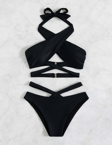 Costum de baie Shein, negru