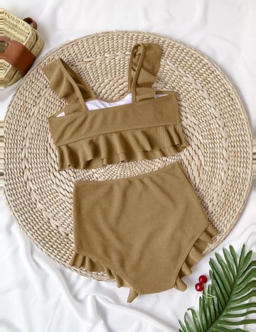 Costum de baie Shein, maro
