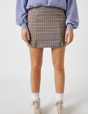 Fustă mini Pull&Bear, mix culori
