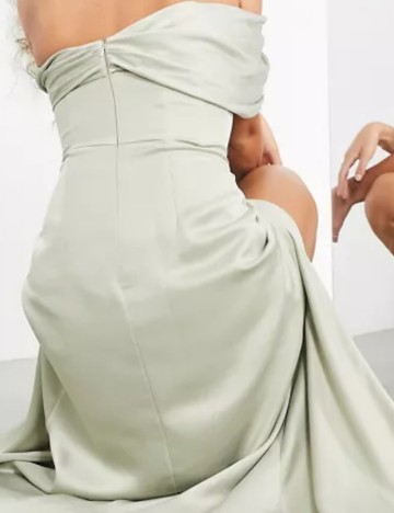 Rochie de ocazie și bridal ASOS, verde