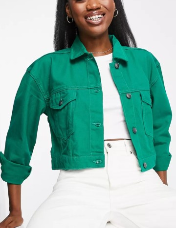 Jachetă BRAVE SOUL, verde