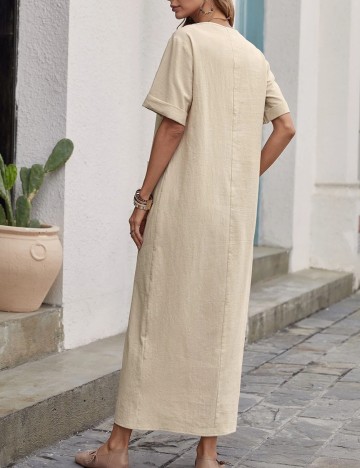 Rochie midi Shein, bej