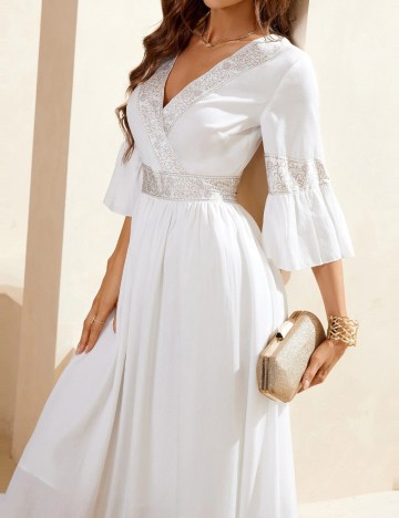 Rochie maxi Shein, alb