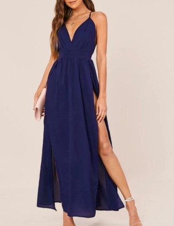 Rochie maxi Shein, bleumarin