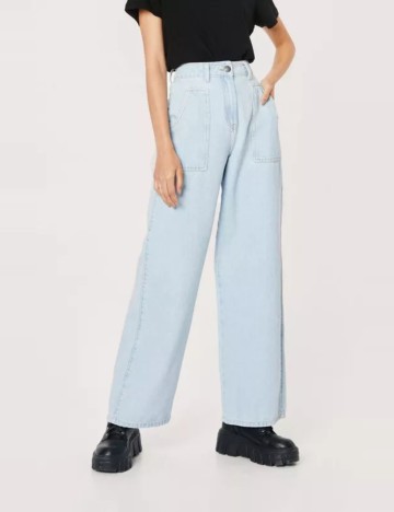 Jeans NASTY GAL, albastru