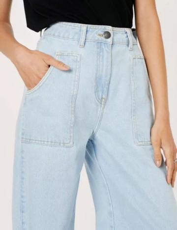 Jeans NASTY GAL, albastru