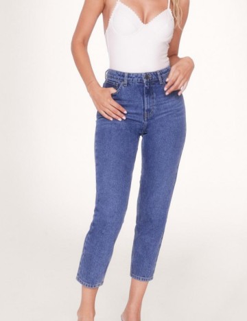 Jeans NASTY GAL, albastru