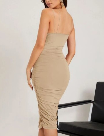 Rochie midi Shein, crem