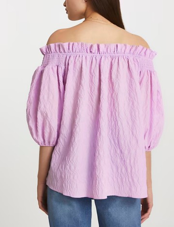 Cămașă casual River Island, lila