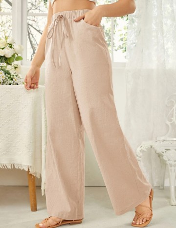 Pantaloni Casual Shein, bej