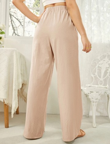 Pantaloni Casual Shein, bej