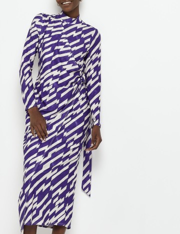 Rochie midi River Island, mix culori