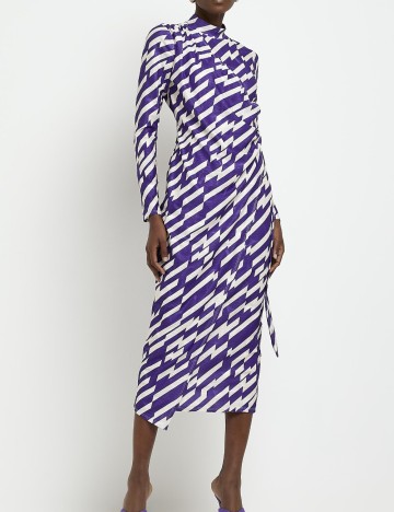 Rochie midi River Island, mix culori