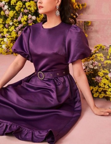 Rochie midi Shein, mov