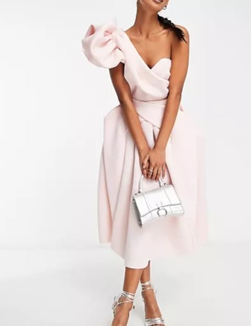 Rochie de ocazie ASOS, roz