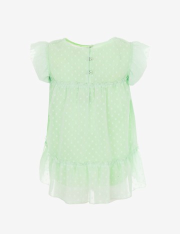 Cămașă cu m&acirc;necă scurtă Ativo Kids, verde