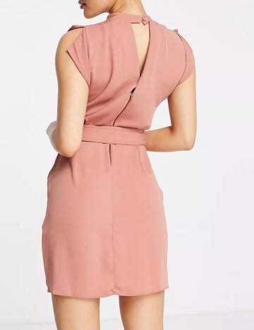 Rochie mini ASOS, piersica