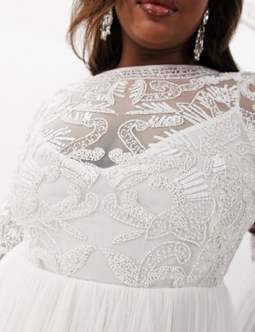 Rochie de ocazie și bridal ASOS, alb
