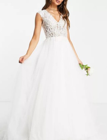 Rochie de ocazie și bridal ASOS, alb
