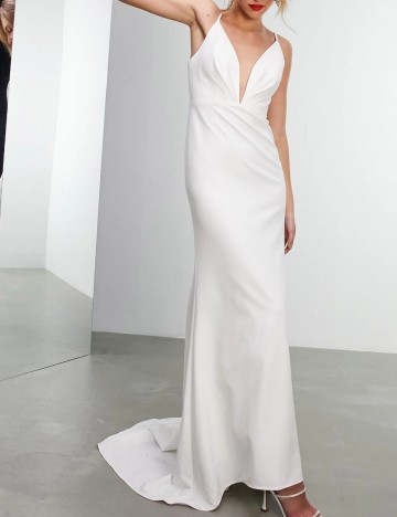 Rochie de ocazie și bridal ASOS, alb