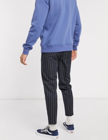 Pantaloni Casual ASOS, bleumarin