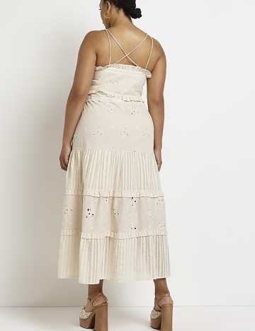 Rochie midi River Island, bej
