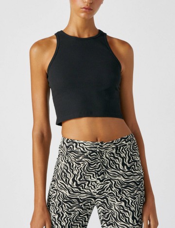 Top Pull&Bear, negru