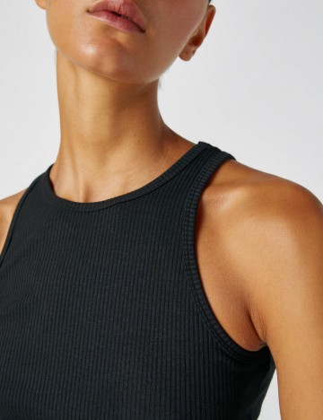 Top Pull&Bear, negru