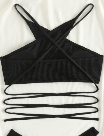Sutien de baie Shein, negru