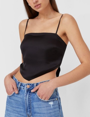 Top Stradivarius, negru