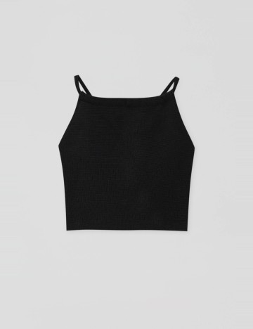 Top Pull&Bear, negru