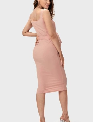 Rochie midi Shein, roz
