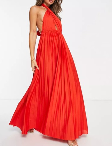 Rochie maxi ASOS, roșu