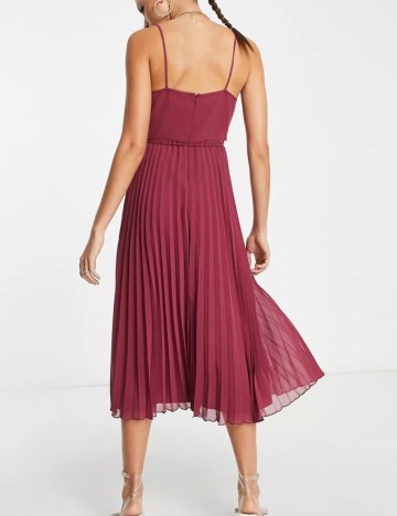 Rochie midi ASOS, mov