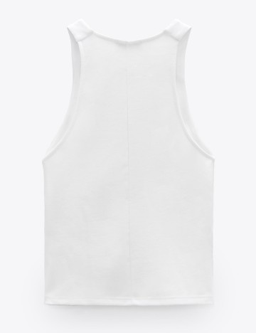 Top Zara, alb