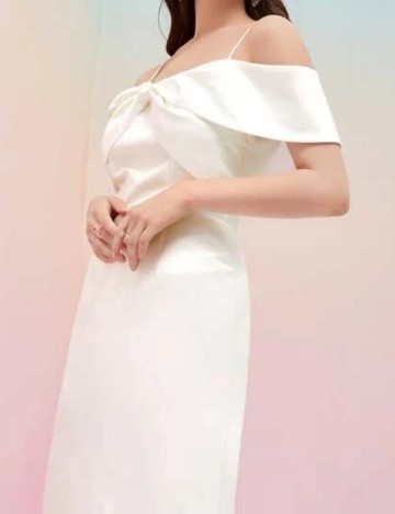 Rochie midi Shein, alb